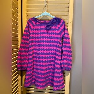 Long sleeve chevron dress size 5